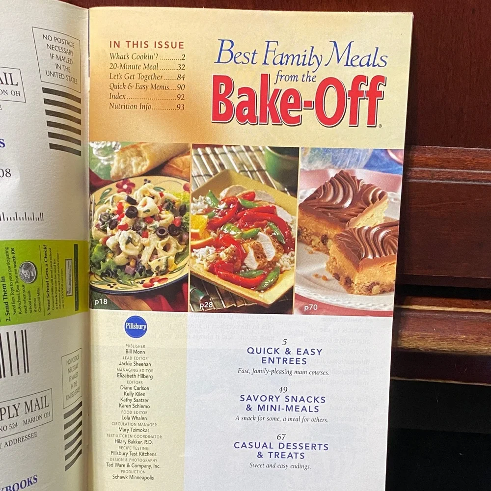 Pillsbury magazine cookbooks set of four Recipe Book Collection